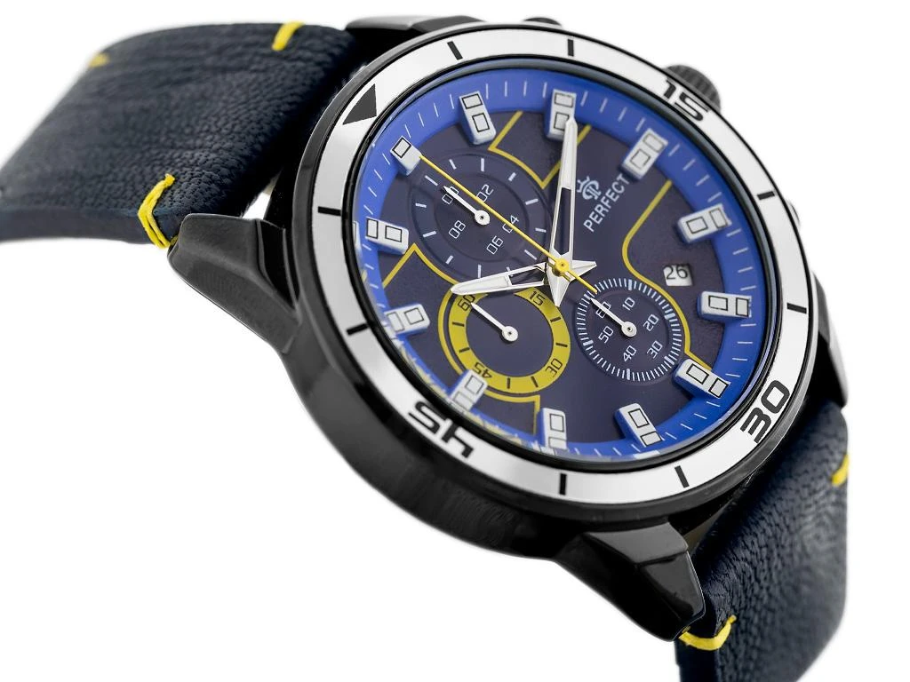 Laikrodis vyrams PERFECT CH02L - CHRONOGRAF (zp351e)