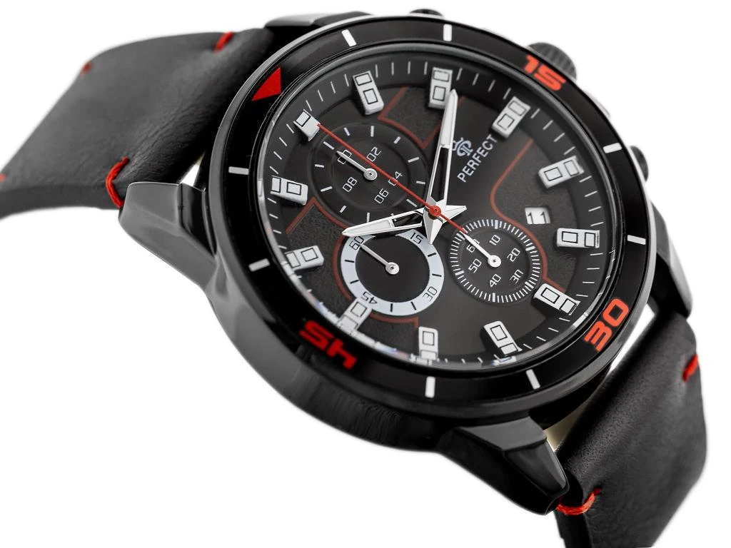 Laikrodis vyrams PERFECT CH02L - CHRONOGRAF (zp351d)