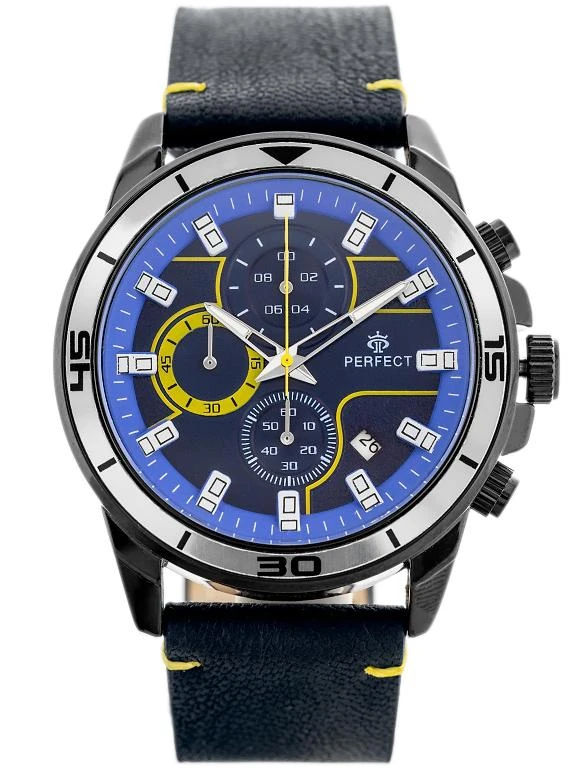 Laikrodis vyrams PERFECT CH02L - CHRONOGRAF (zp351e)