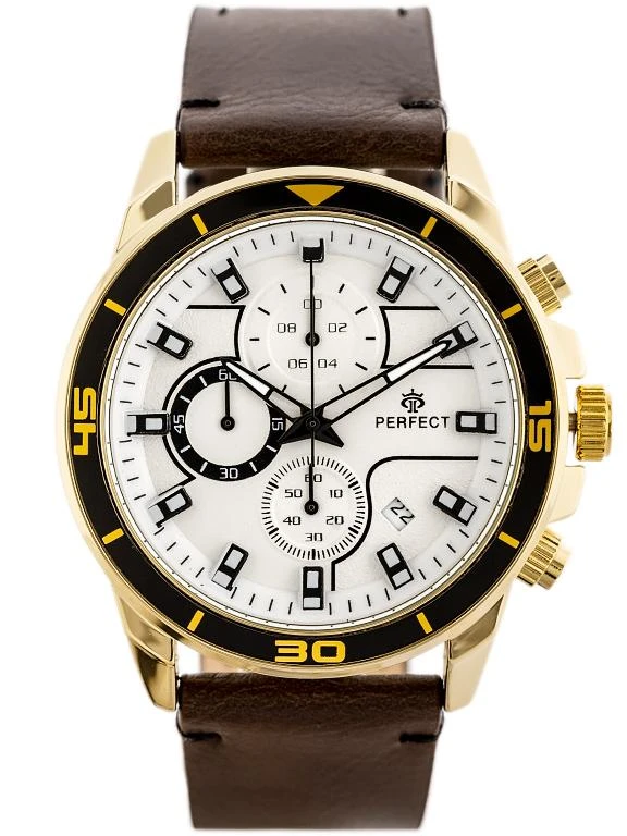 Laikrodis vyrams PERFECT CH02L - CHRONOGRAF (zp351b)