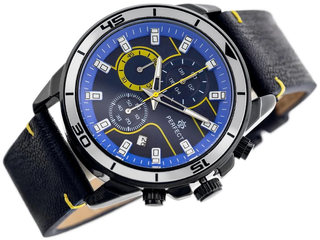 Laikrodis vyrams PERFECT CH02L - CHRONOGRAF (zp351e)