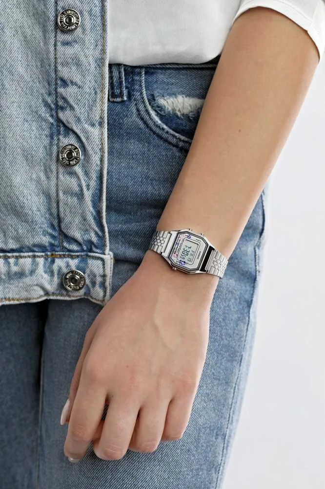 Moteriškas laikrodis CASIO Collection Retro LA680WA-4CDF