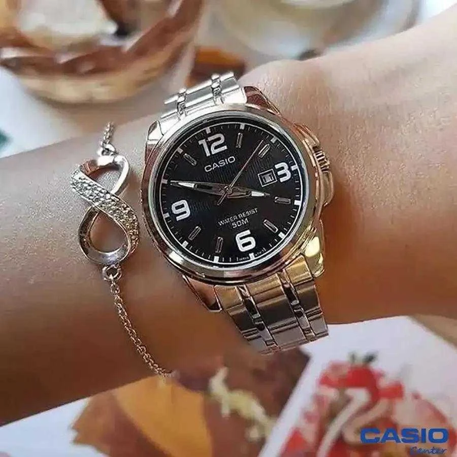 Laikrodis CASIO LTP-1314D-1AVDF WOMEN'S WATCH (zd574b) + BOX