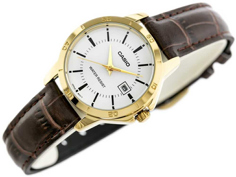Laikrodis moterims CASIO LTP-V004GL 7A (zd569c) + BOX