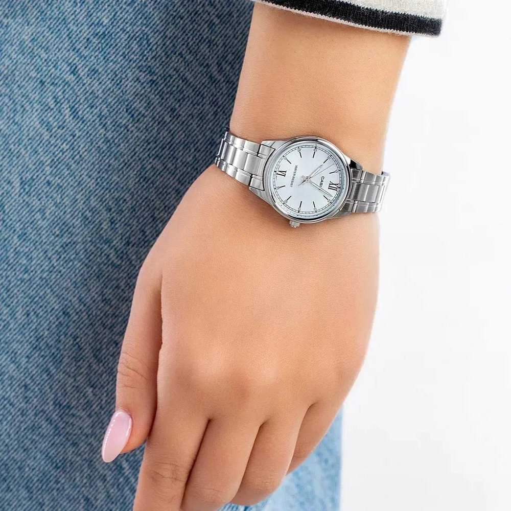 Moteriškas laikrodis CASIO LTP-V005D-2B3 (zd586c) + BOX