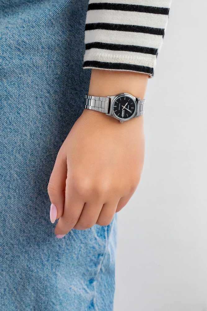 Moteriškas laikrodis CASIO LTP-V006D-1B2 (zd587i) + DĖŽĖ