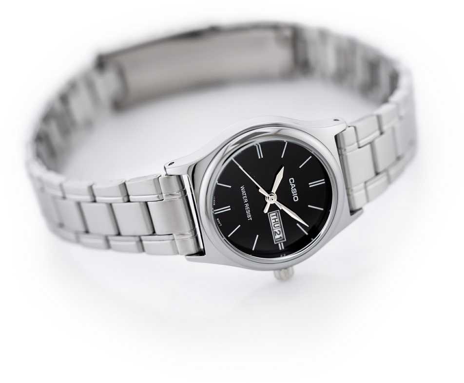 Moteriškas laikrodis CASIO LTP-V006D-1B2 (zd587i) + DĖŽĖ