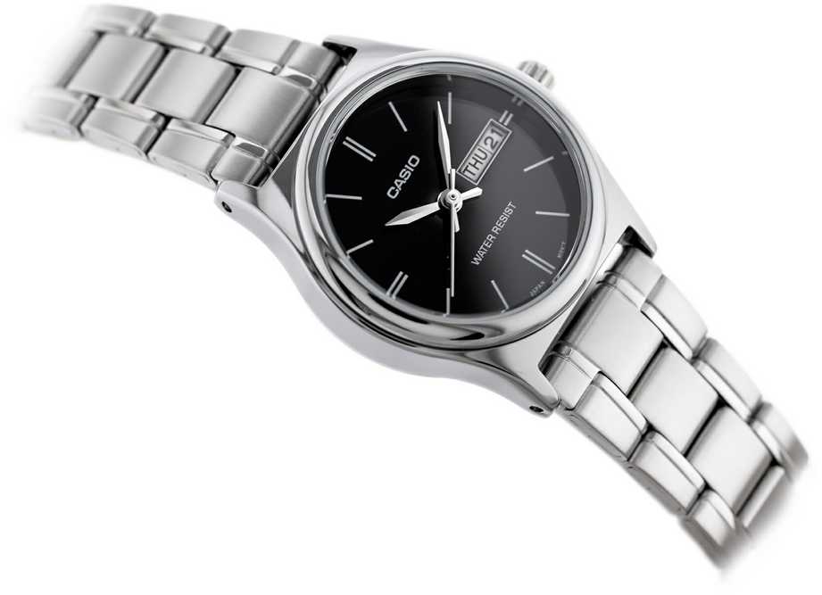 Moteriškas laikrodis CASIO LTP-V006D-1B2 (zd587i) + DĖŽĖ