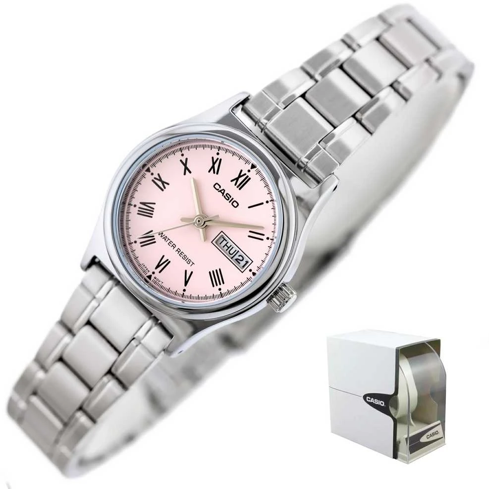 Laikrodis CASIO LTP-V006D-4B WOMEN'S WATCH (zd587k) + BOX