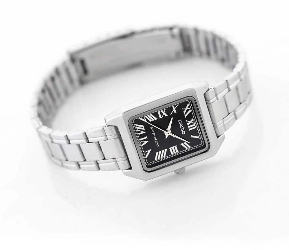 CASIO LTP-V007D-1B moteriškas laikrodis + dėžutė (zd639a)