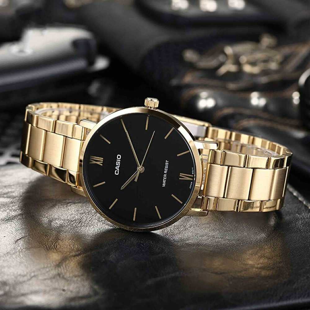 Laikrodis moterims CASIO LTP-VT01G-1B (zd613d) + BOX