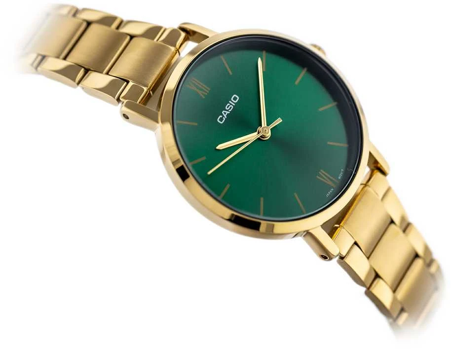 Laikrodis moterims CASIO LTP-VT02G-3A KLASYKA + dėžutė