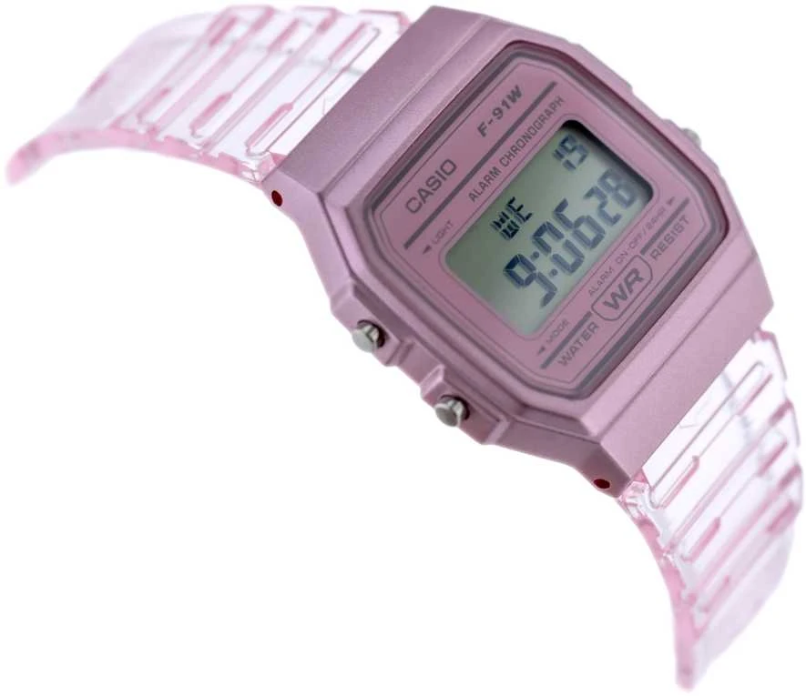 Laikrodis moterims Casio Retro Vintage F-91WS-4 (zd648a) + BOX