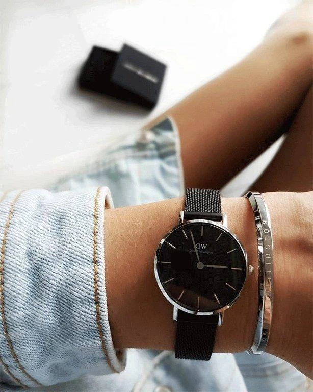 Laikrodis moterims DANIEL WELLINGTON DW00100246 - PETITE ASHFIELD 28MM (zw501e)
