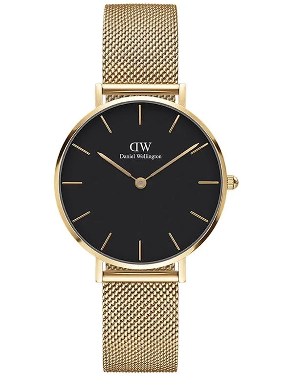 Laikrodis moterims DANIEL WELLINGTON DW00100349 - PETITE EVERGOLD (zx705c)