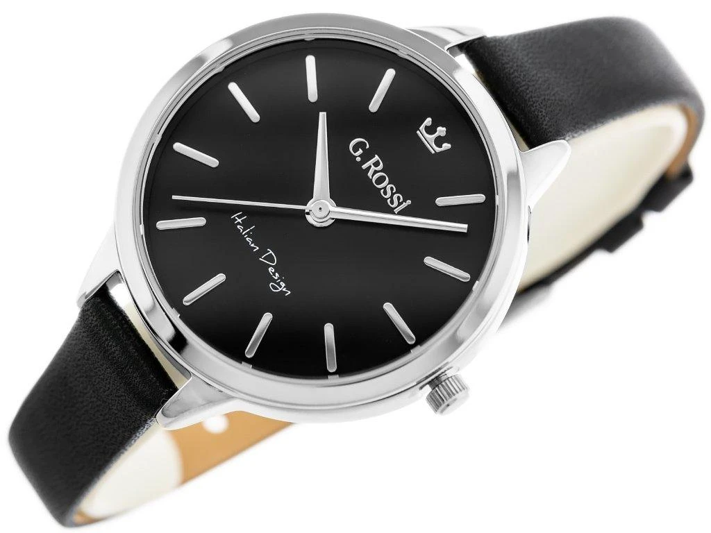 Laikrodis moterims G. ROSSI - 10296A5-1A1 (zg863a) + dėžutė