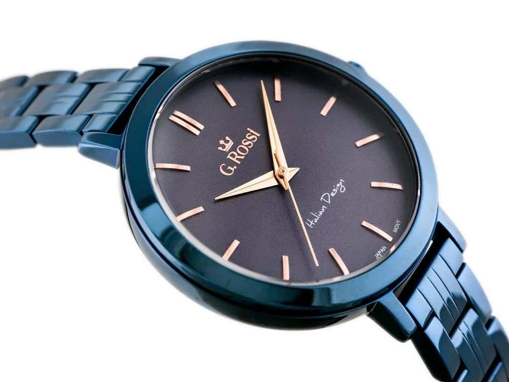 VYRIŠKAS LAIKRODIS G. ROSSI - 10401A-6F1 (zg190f) + dėžutė