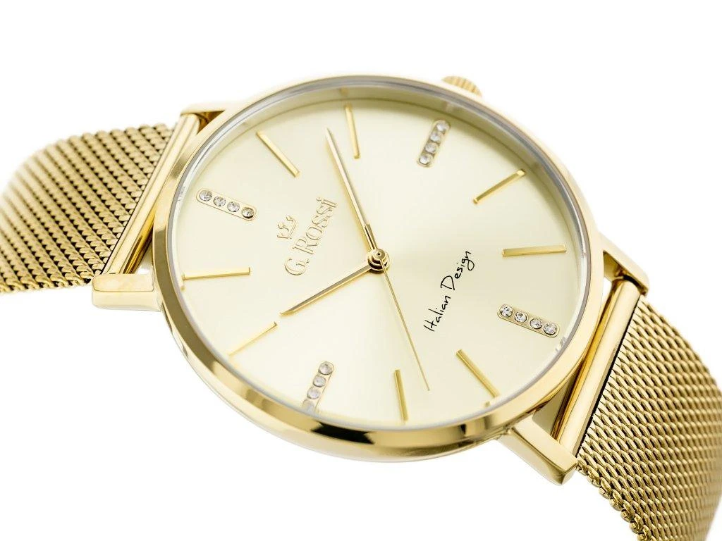 Laikrodis Mot. PERFECT S636-1, Auksinis