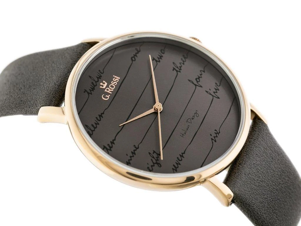Laikrodis moterims G. ROSSI - 12600A-1B3 (zg844b) + dėžutė