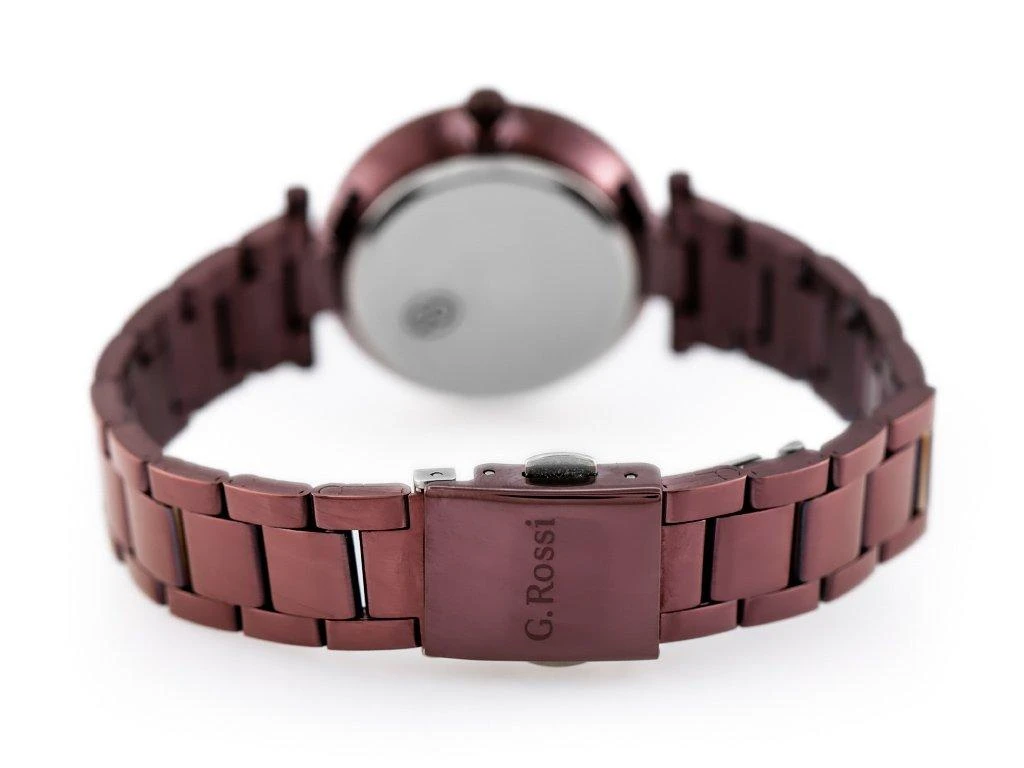Laikrodis moterims G. ROSSI - C5131B-2B3 (zg780d) violet + dėžutė