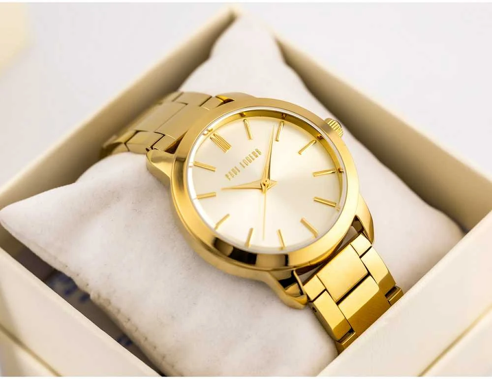 PAUL LORENS WOMEN S WATCH - PL10659B-4D1 (zg547d) + BOX