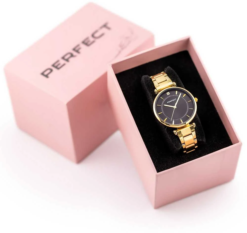 MOTERIŠKAS LAIKRODIS PERFECT S376-08(zp545a) + BOX