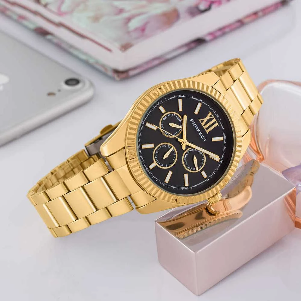 MOTERIS LAIKRODIS PERFECT S383-03 (zp546b) + BOX