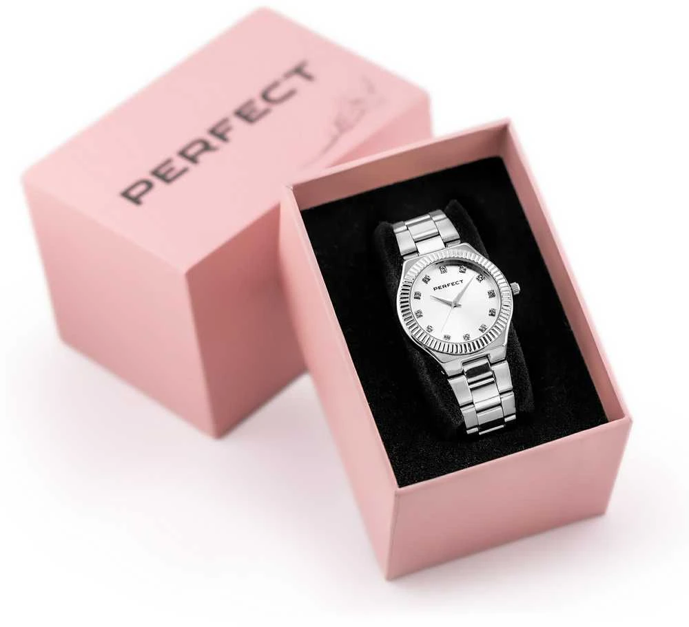 MOTERIŠKAS LAIKRODIS PERFECT S391-01 (zp543b) + DĖŽUTĖ