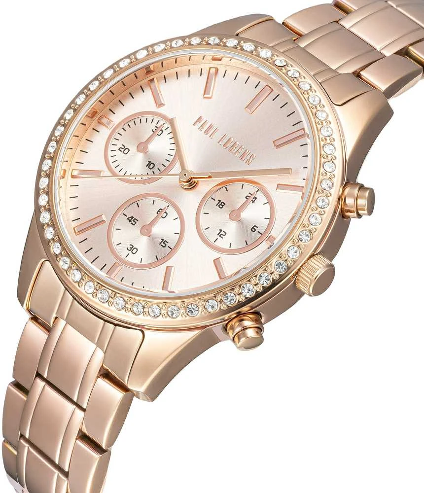 PAUL LORENS WOMEN'S WATCH - PL20020B-4D2 (zg569d) + BOX