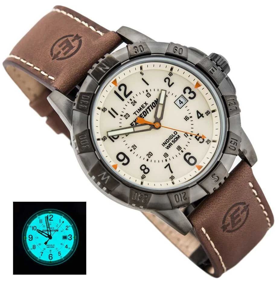 Vyriškas laikrodis TIMEX EXPEDITION T49990 - INDIGLO
