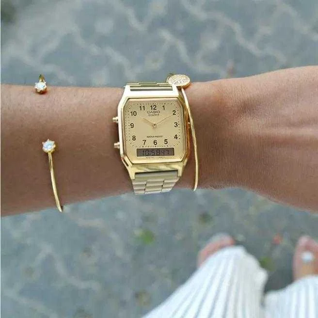 Laikrodis UNISEX CASIO AQ-230GA-9DMQYES Vintage Maxi + BOX