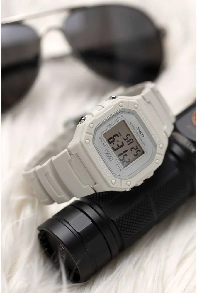 CASIO UNISEX LAIKRODIS W-218HC-8A + BOX (zd208e)