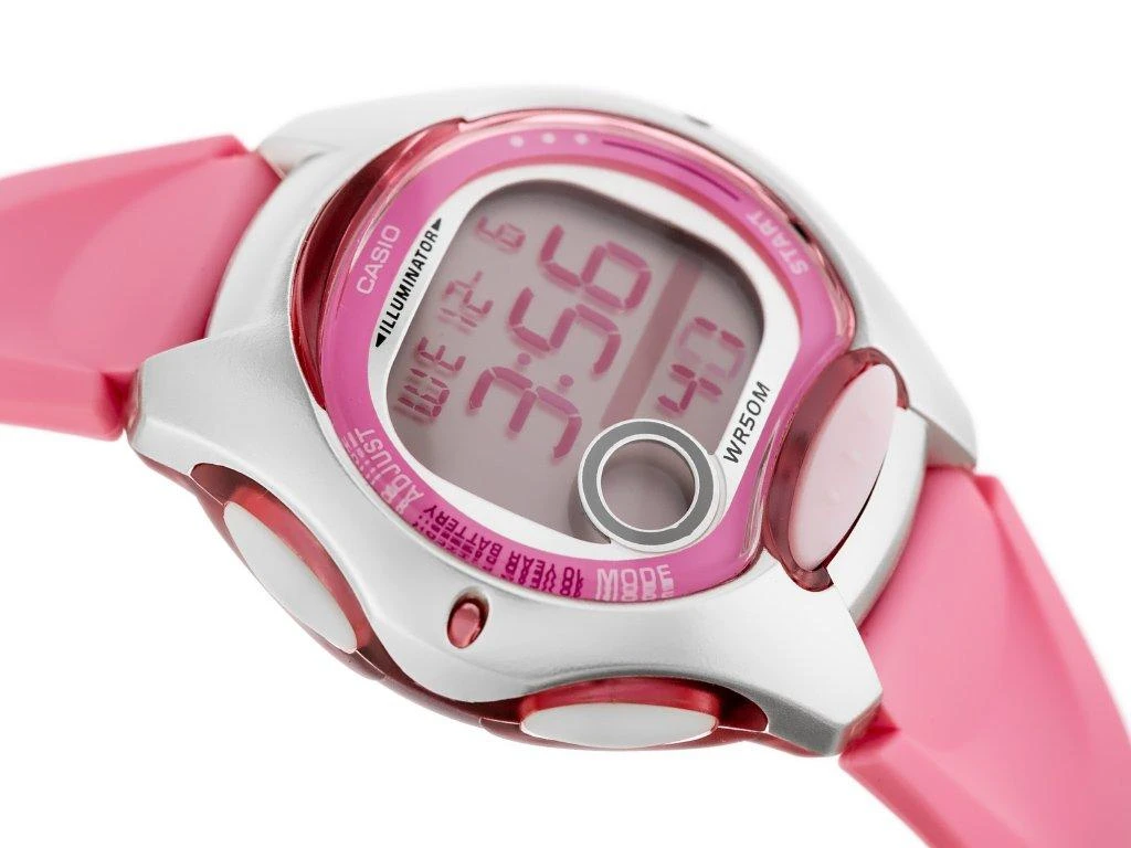 Casio LW-200-4BVEF rankinis laikrodis Elektroninis Lizdinė Sidabras