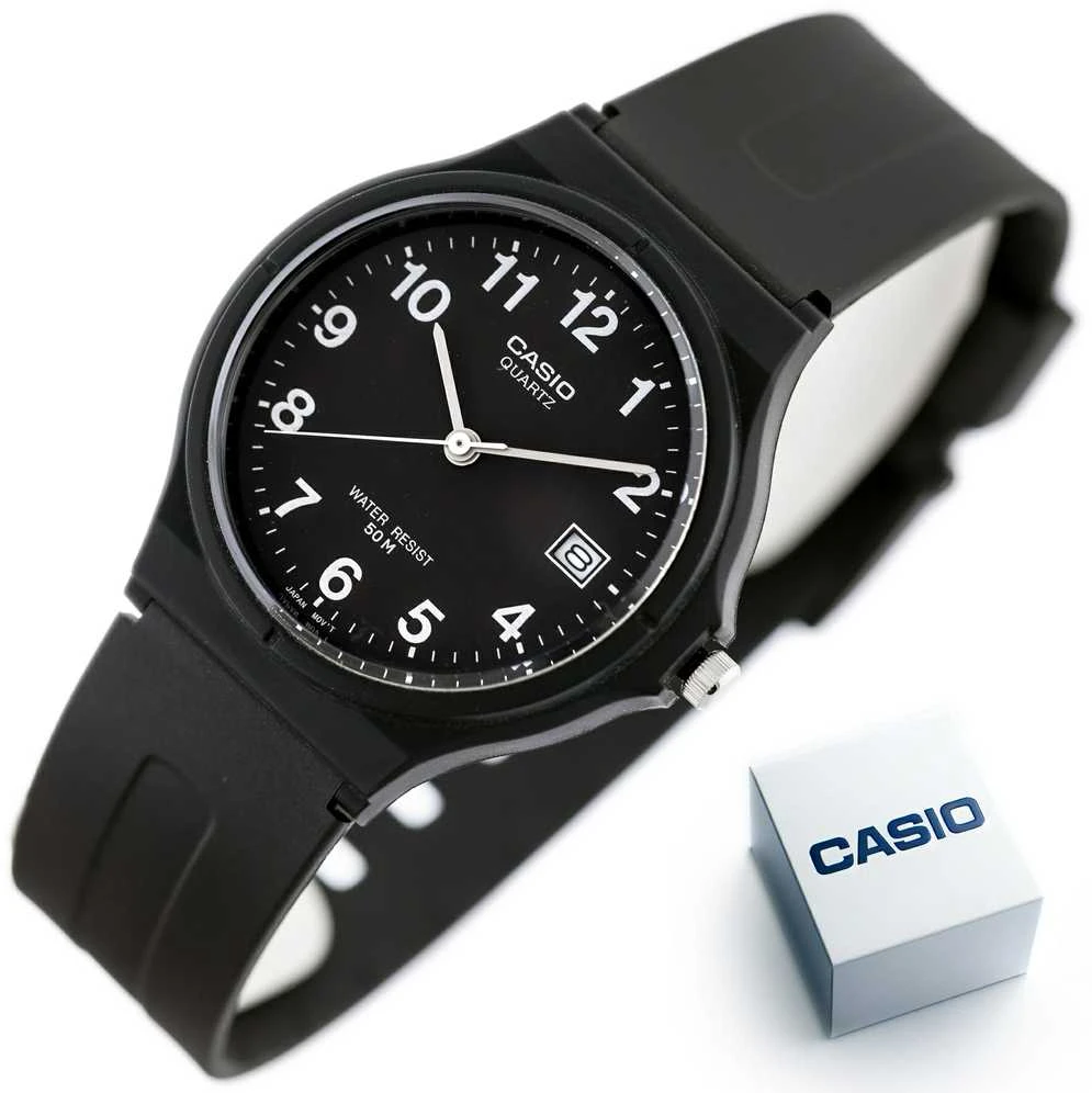 Laikrodis CASIO MW-59-1B MEN'S WATCH + BOX