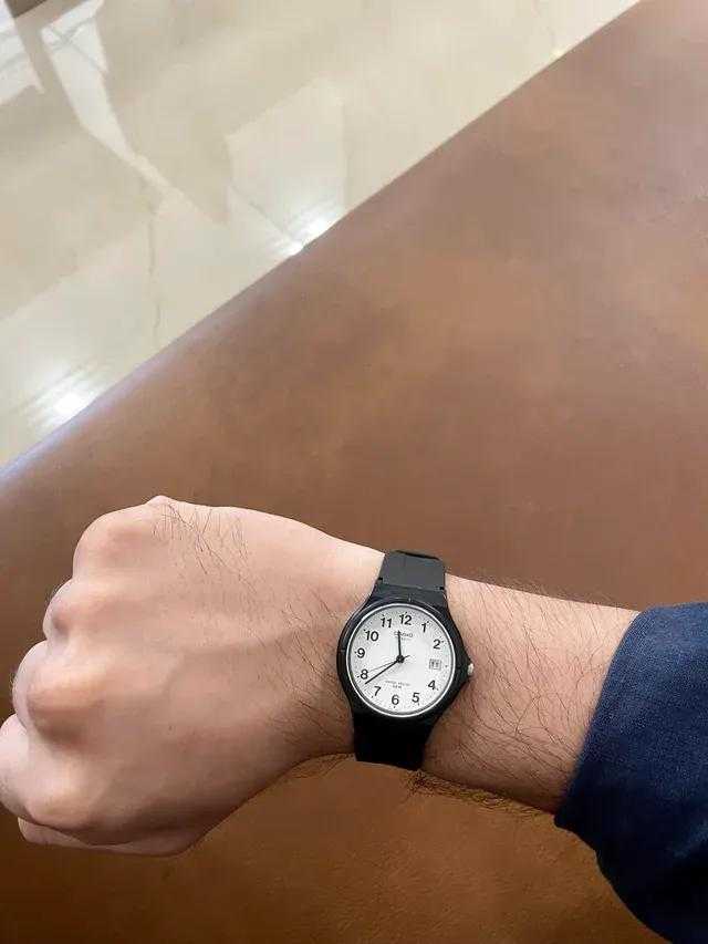 UNISEX CASIO MW-59-7B LAIKRODIS + DĖŽĖ