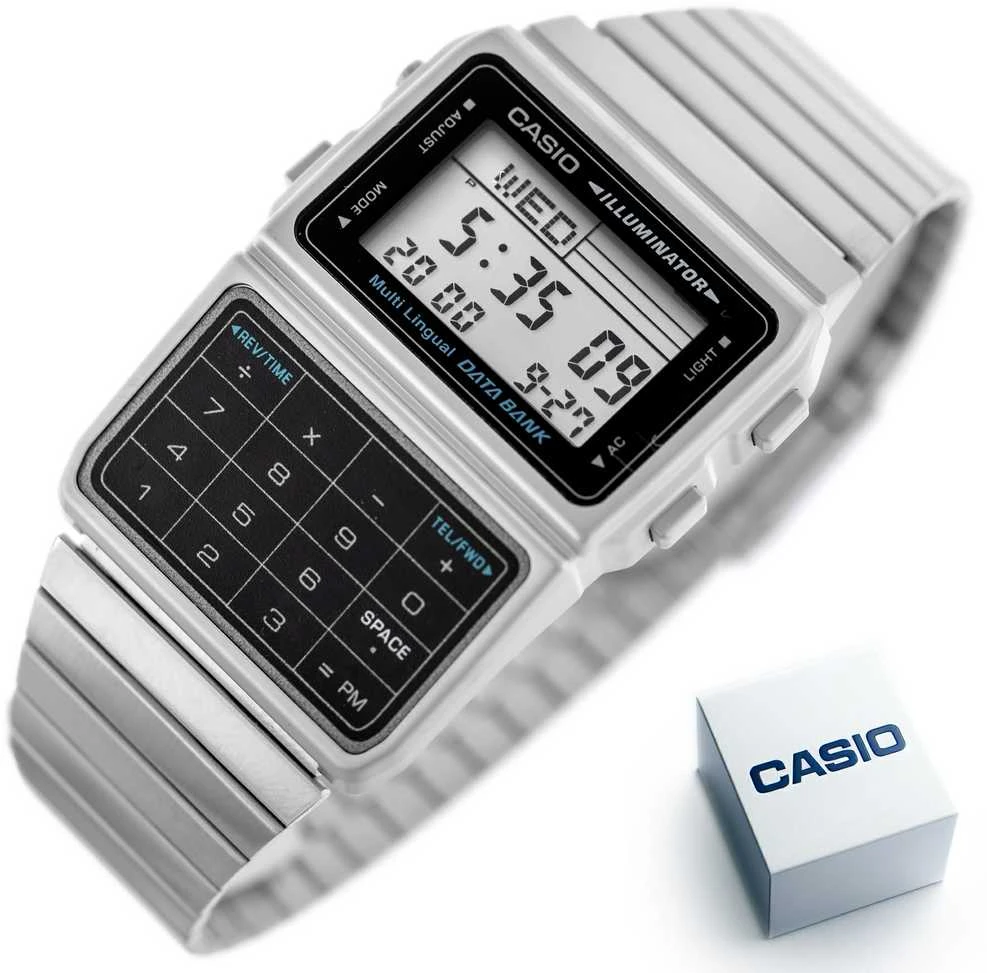 Laikrodis vyrams Casio Databank DBC-611-1D