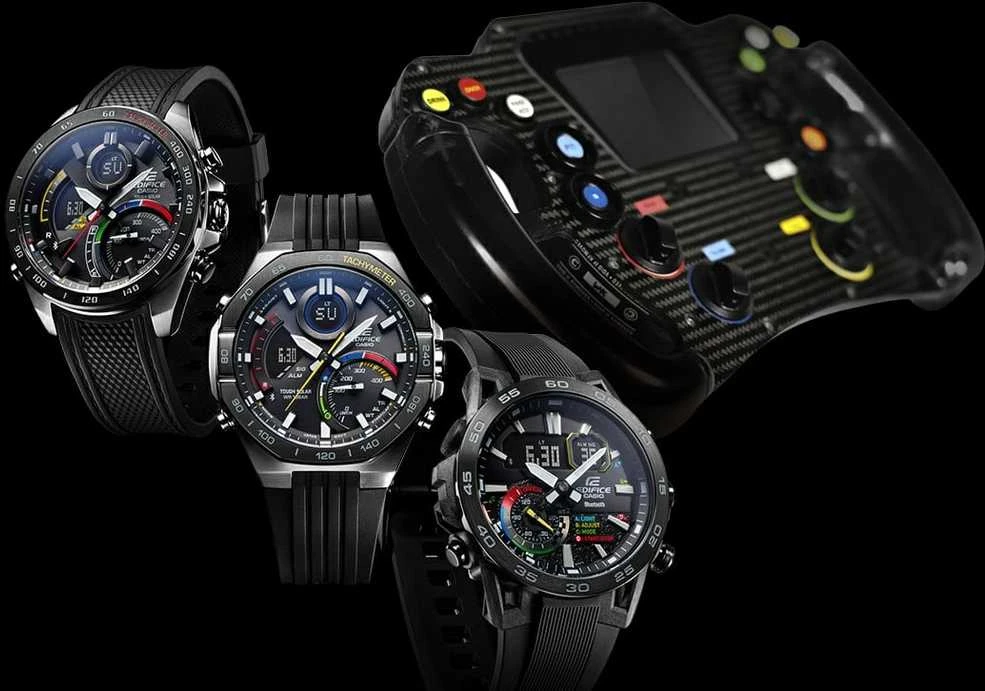 Laikrodis Casio Edifice Sospensione ECB-40MP-1AEF
