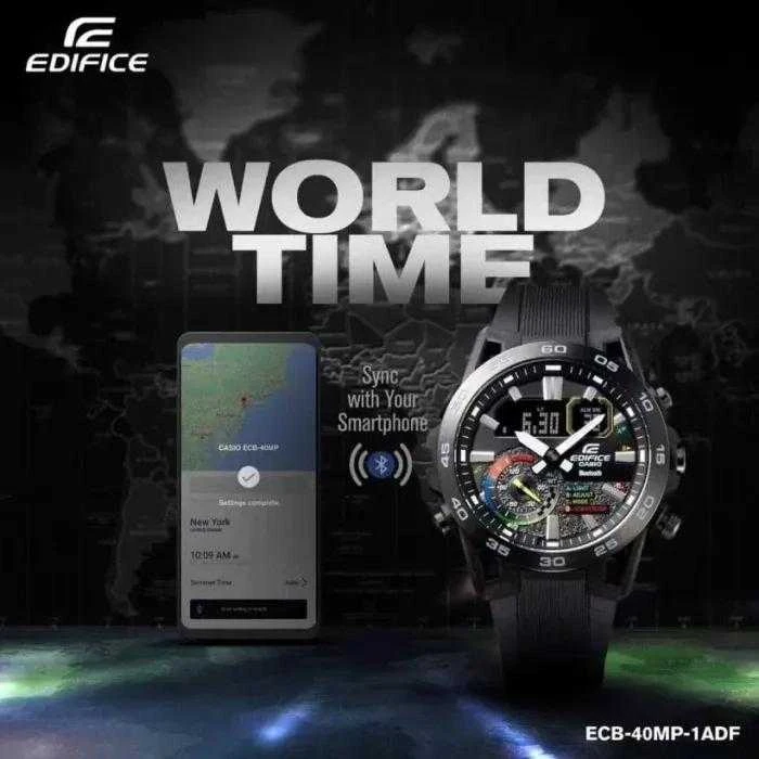 Laikrodis Casio Edifice Sospensione ECB-40MP-1AEF