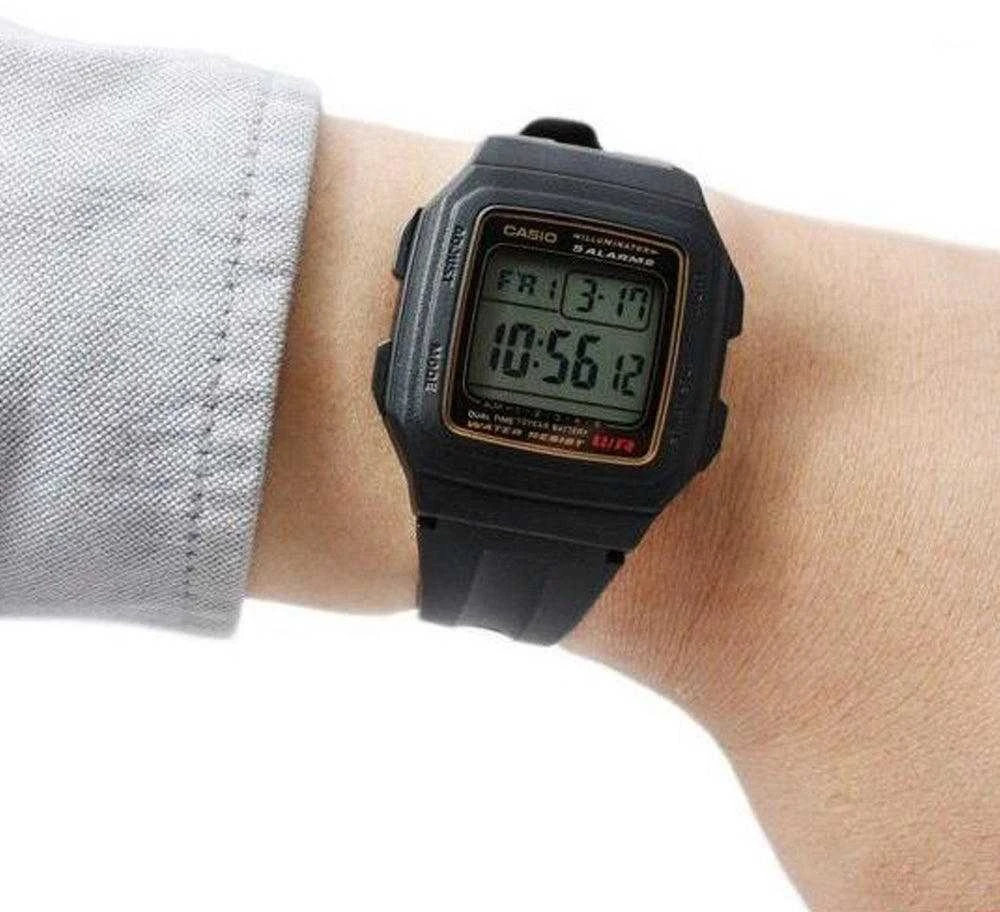 Laikrodis vyrams CASIO F-201WA-9A (zd164a) - KLASYKA