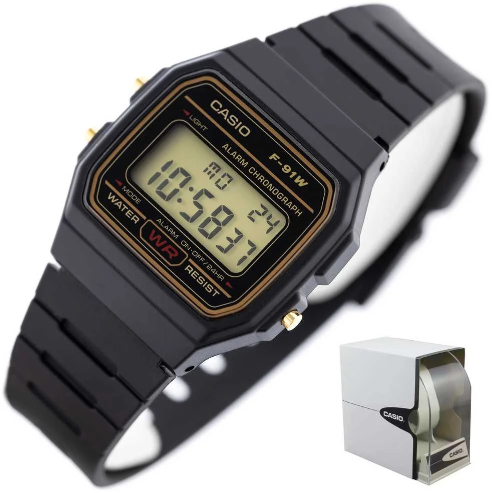 Vyriškas laikrodis CASIO F-91WG-9QDF