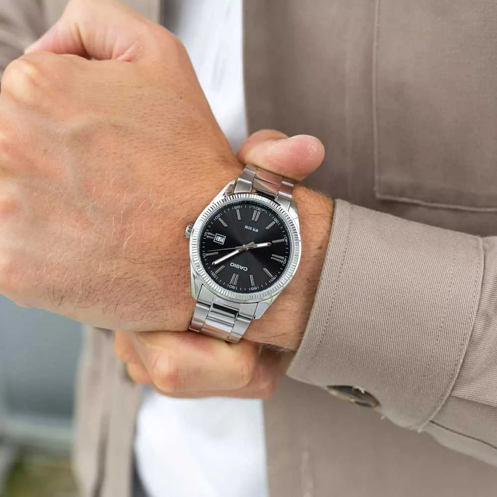 CASIO VYRIŠKAS LAIKRODIS MTP-1302PD-1A1 (zd072f) + DĖŽUTĖ