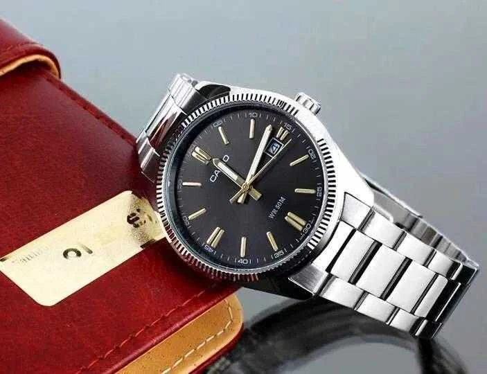 Laikrodis vyrams CASIO MTP-1302D-1A2VDF (zd072b) + dėžutė