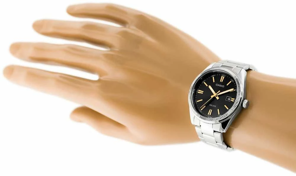 Laikrodis vyrams CASIO MTP-1302D-1A2VDF (zd072b) + dėžutė
