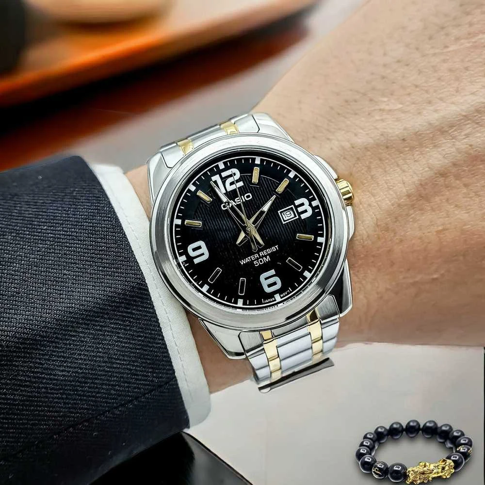 Laikrodis CASIO MALE WATCH MTP-1314SG-1AVDF (zd024d) + BOX