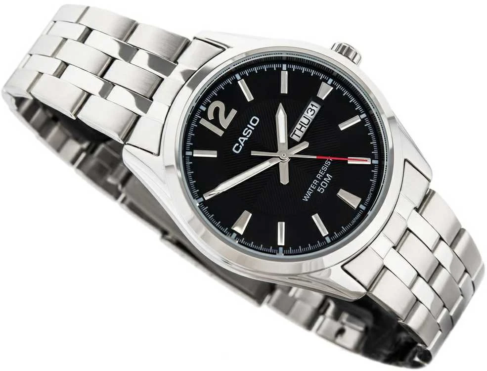 Laikrodis vyrams CASIO MTP-1335D 1AV Laikrodis vyrams (zd026a) + BOX