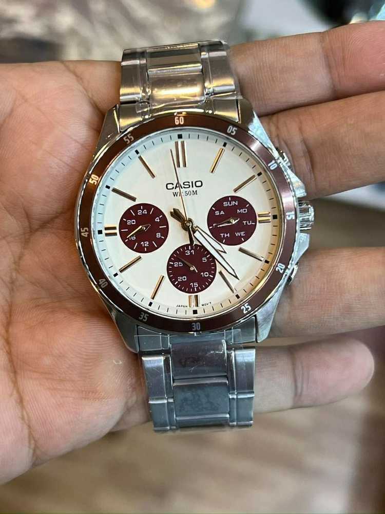Laikrodis vyrams CASIO MTP-1374D-5A2 (zd063g) + BOX