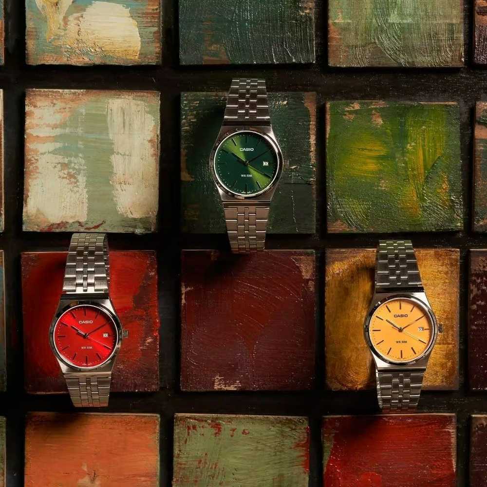 „Casio MTP-B145D-9A“ vyriškas laikrodis + BOX (zd230c)