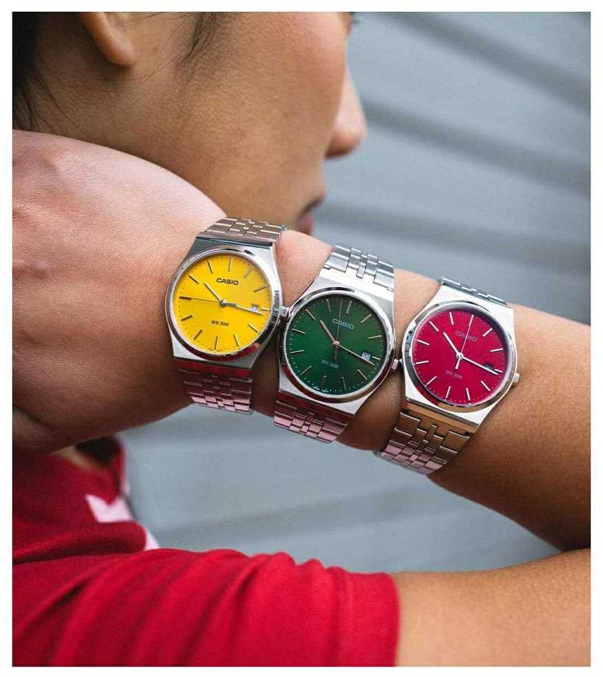 „Casio MTP-B145D-9A“ vyriškas laikrodis + BOX (zd230c)