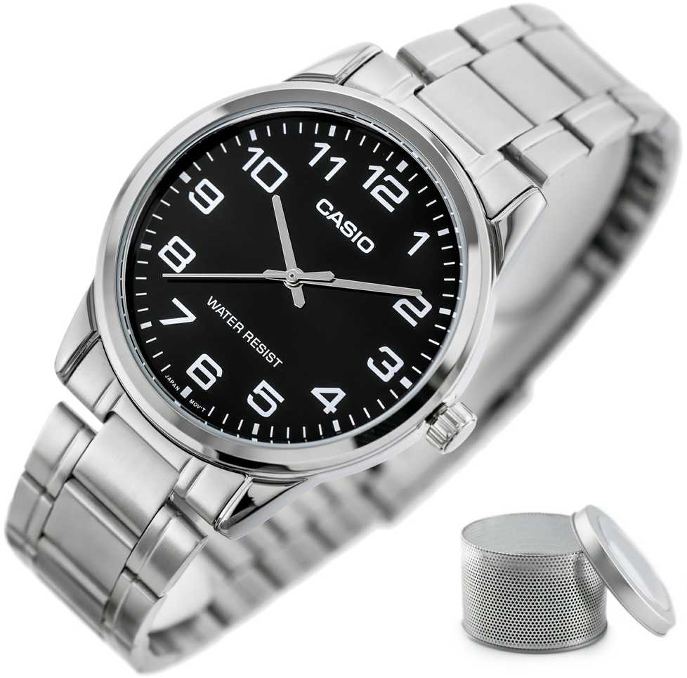 Laikrodis CASIO MEN S WATCH MTP-V001D-1BUDF (zd107b) + BOX