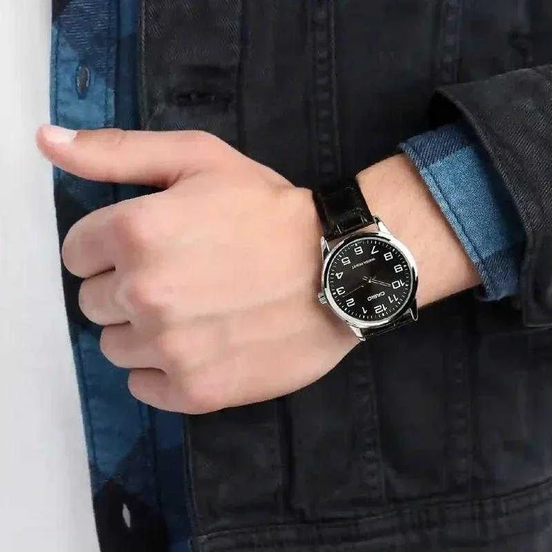 Laikrodis vyrams CASIO MTP-V001L-1BUDF (zd080d) + dėžutė